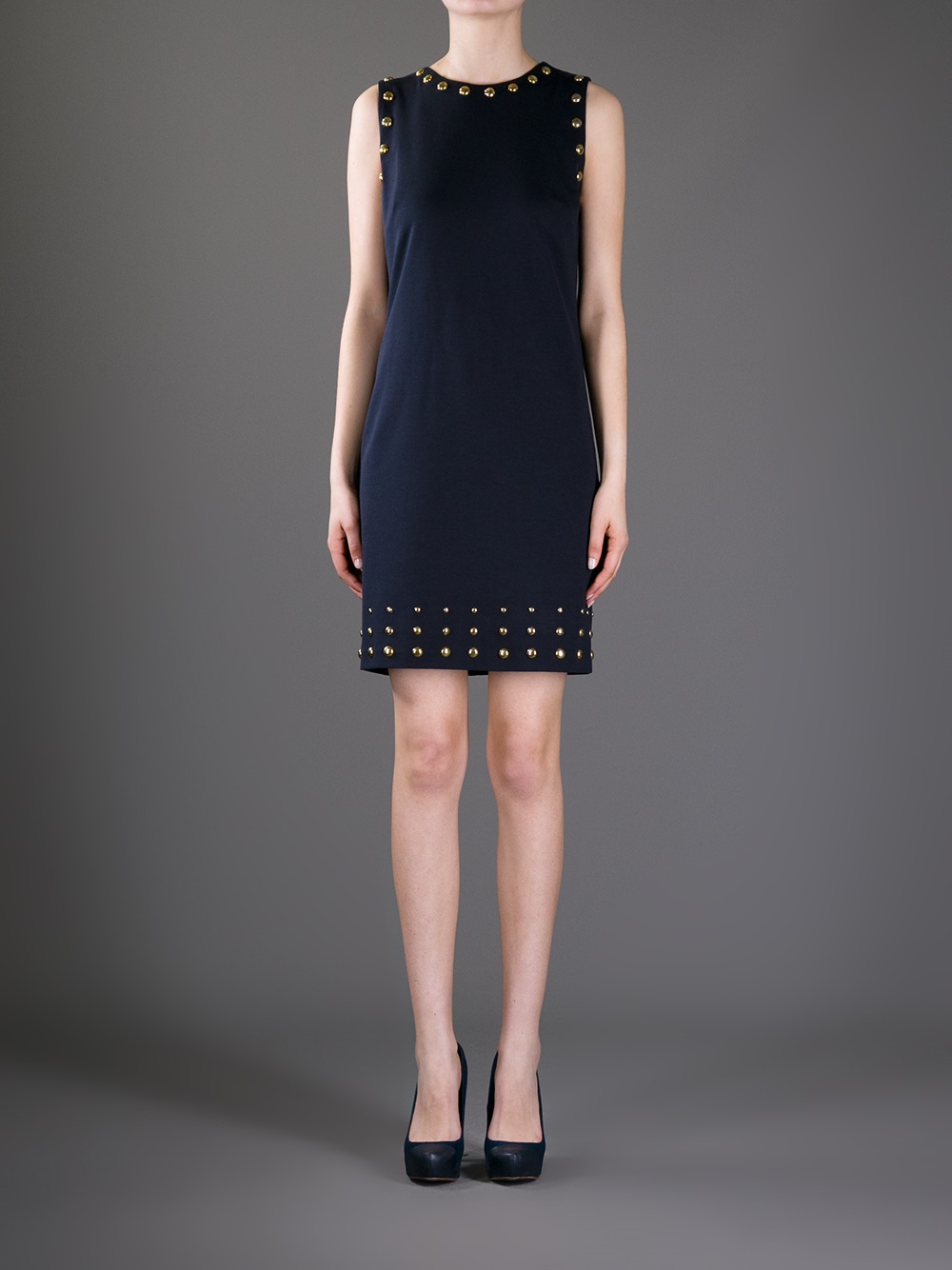 michael kors studded sheath dress