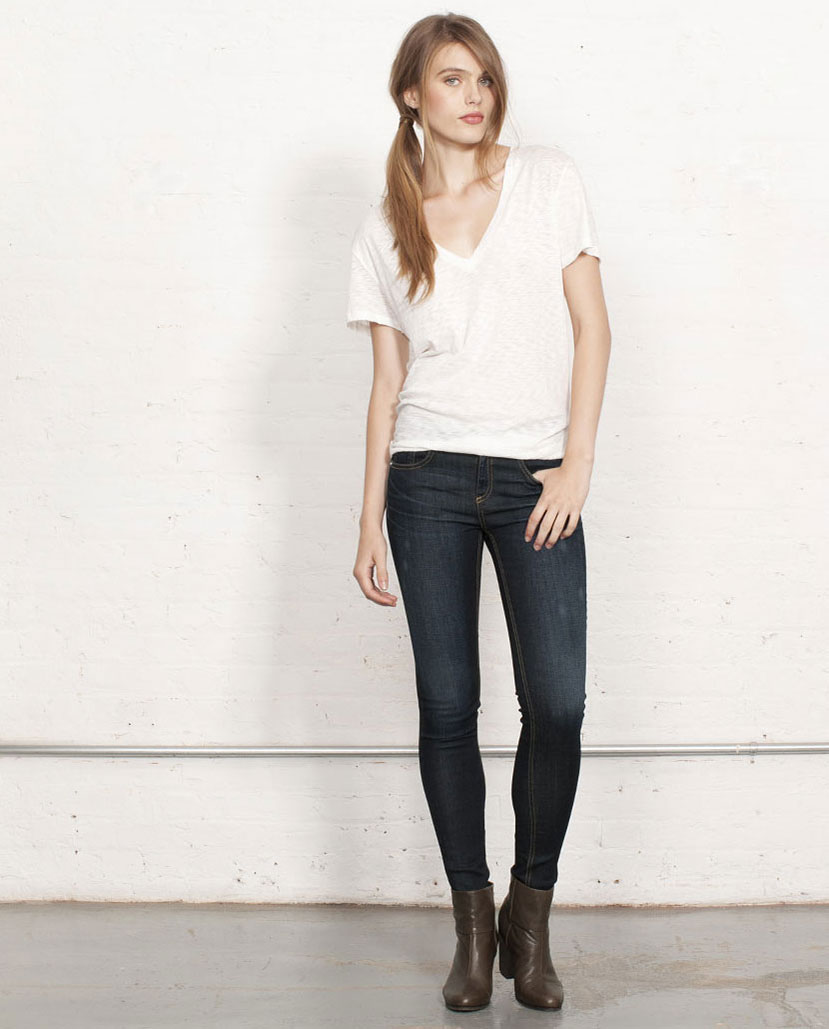 Rag \u0026 Bone High Rise Skinny Kensington 