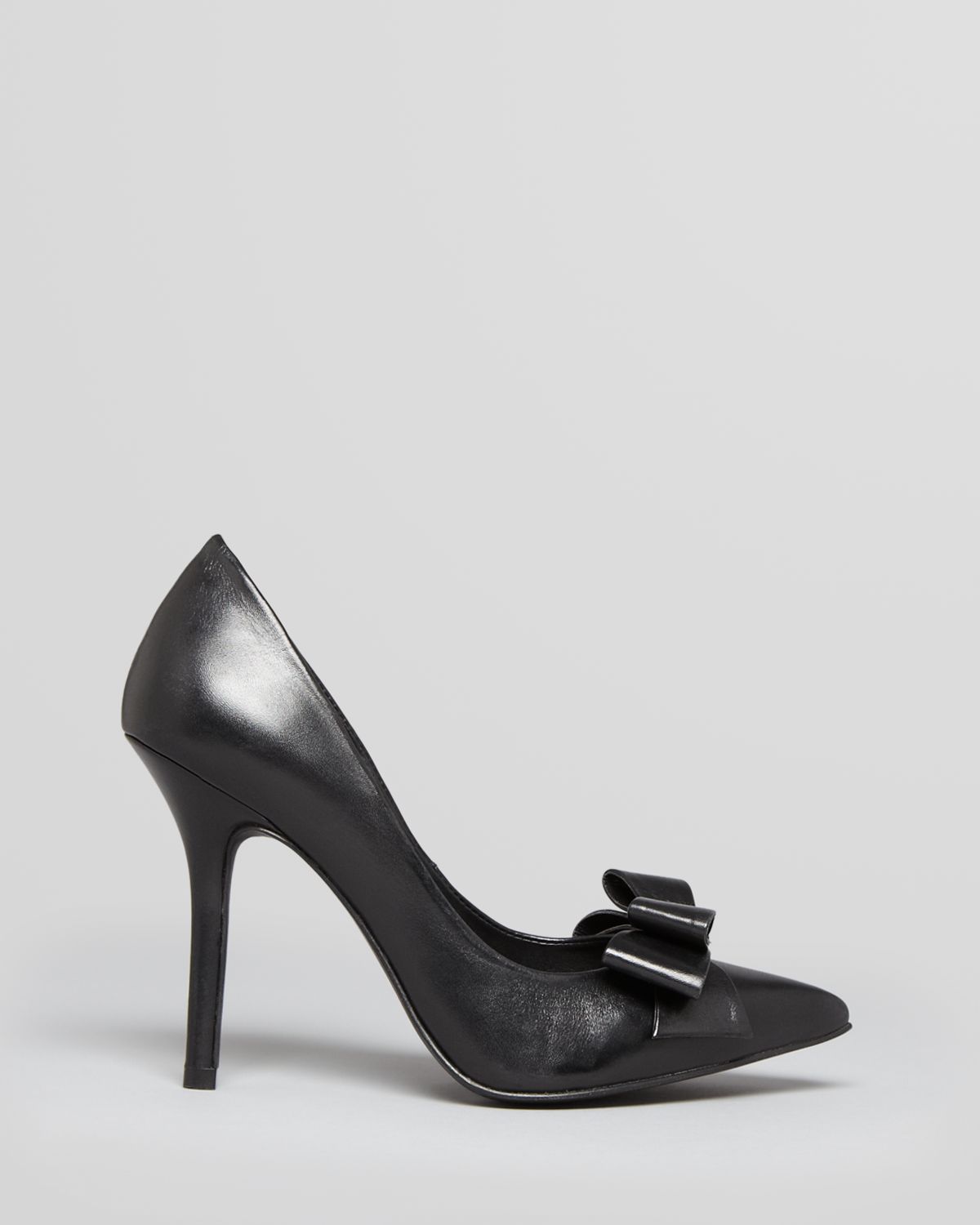 Pointed Toe Pumps Ravesh Bow High Heel 