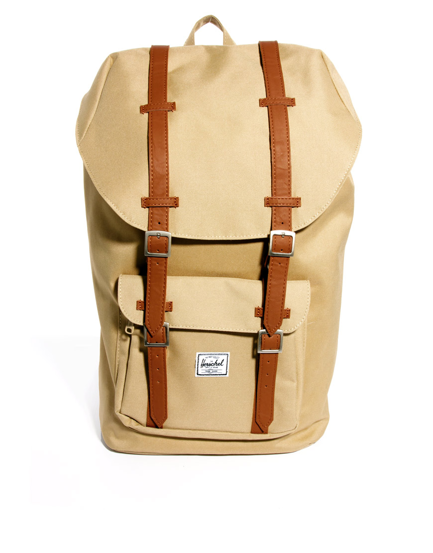 herschel little america khaki