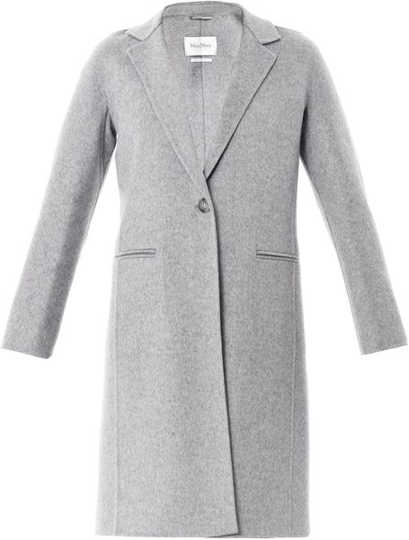 Max Mara Benny Coat in Gray (grey) | Lyst