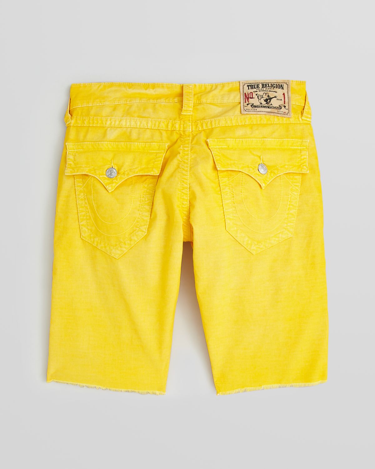 yellow true religion shorts Shop 