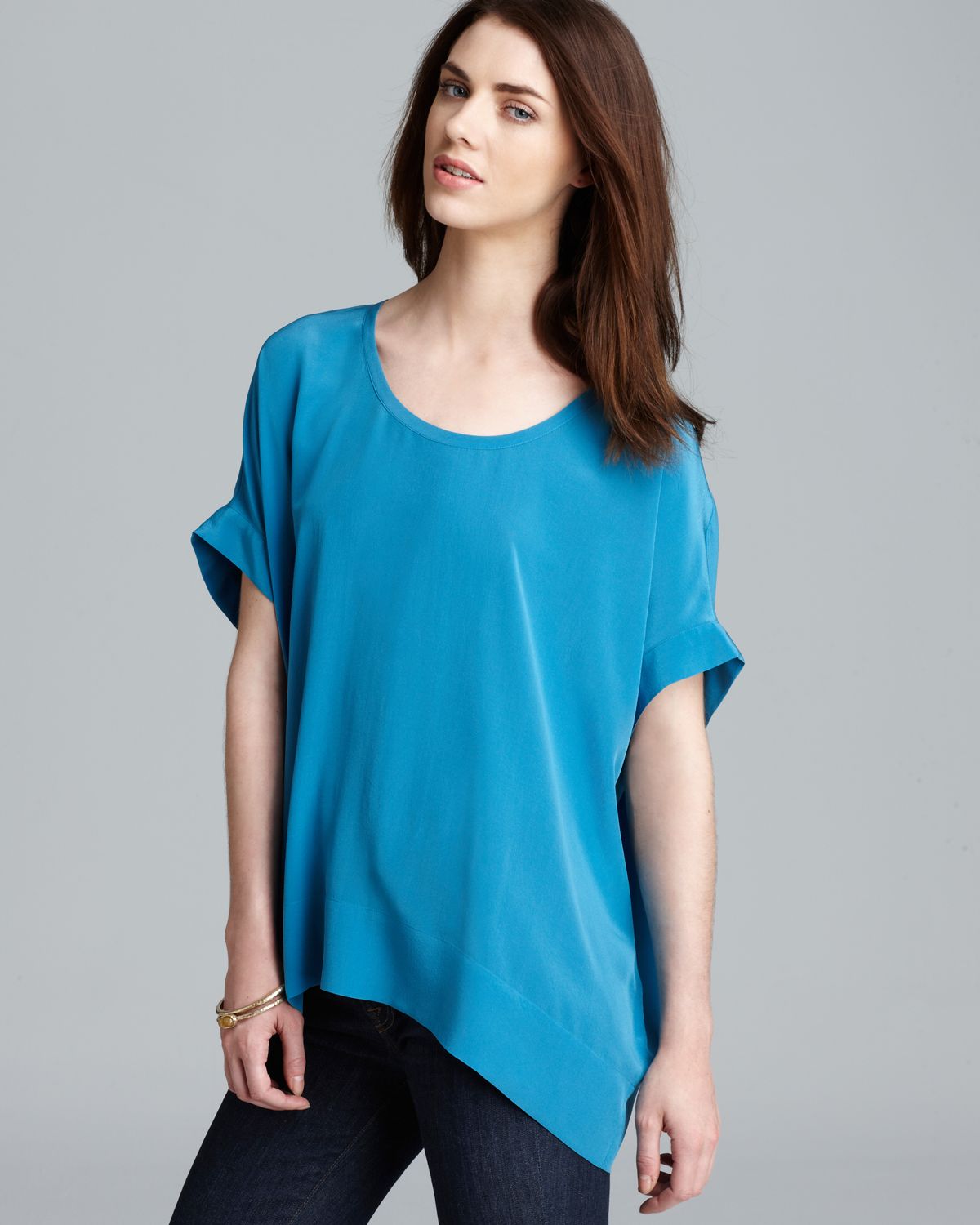 eileen fisher silk top