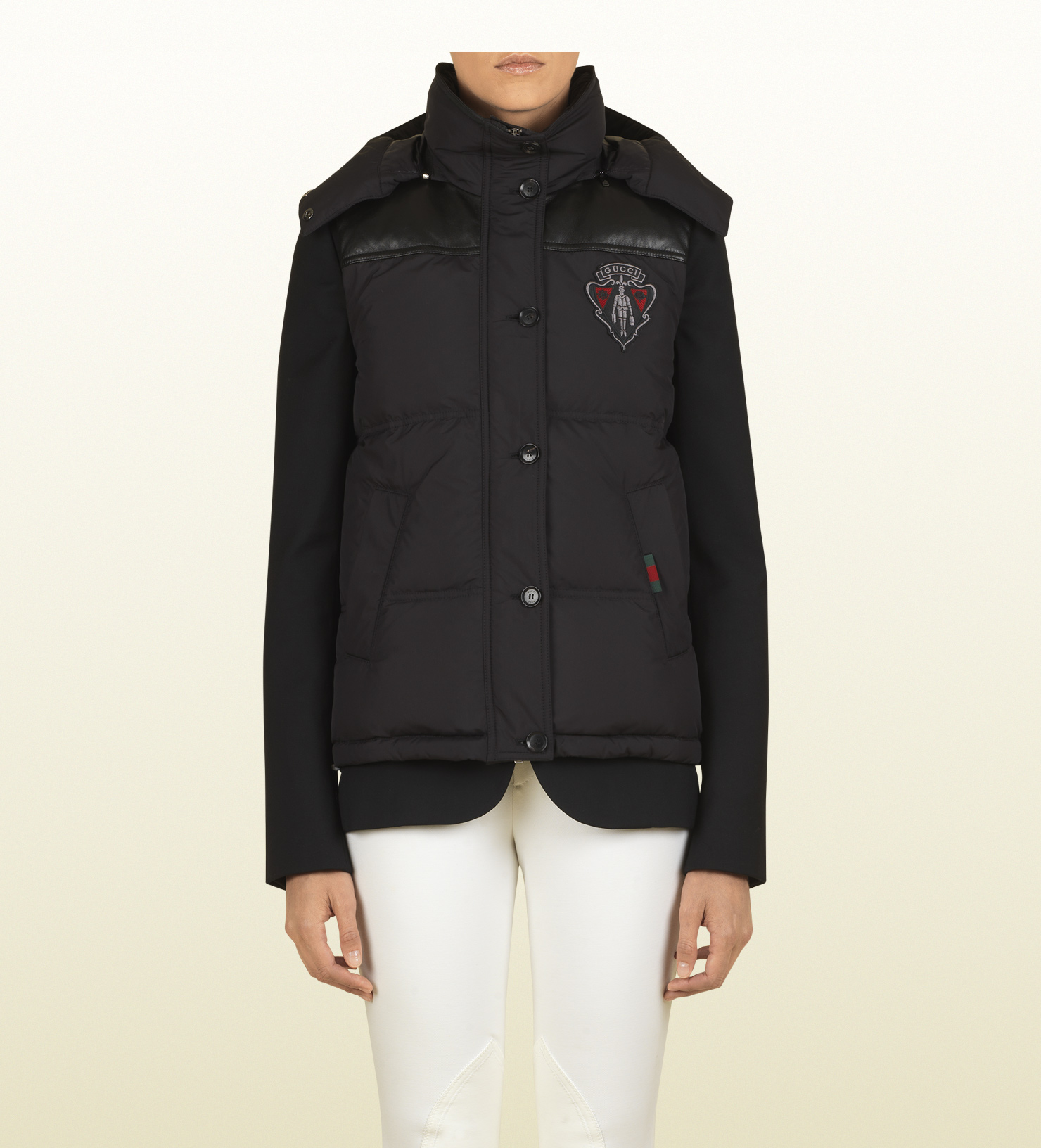 gucci puffer vest