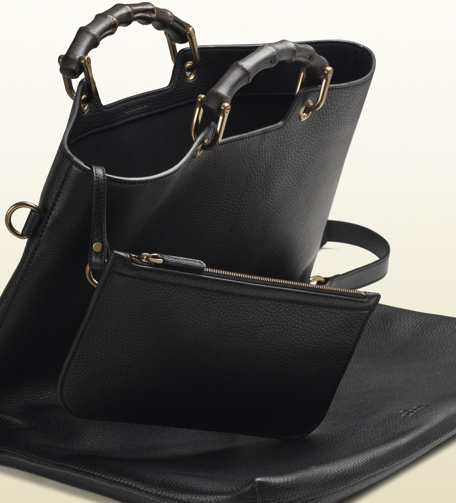 Black Leather Gucci Messenger Bag Literacy Basics