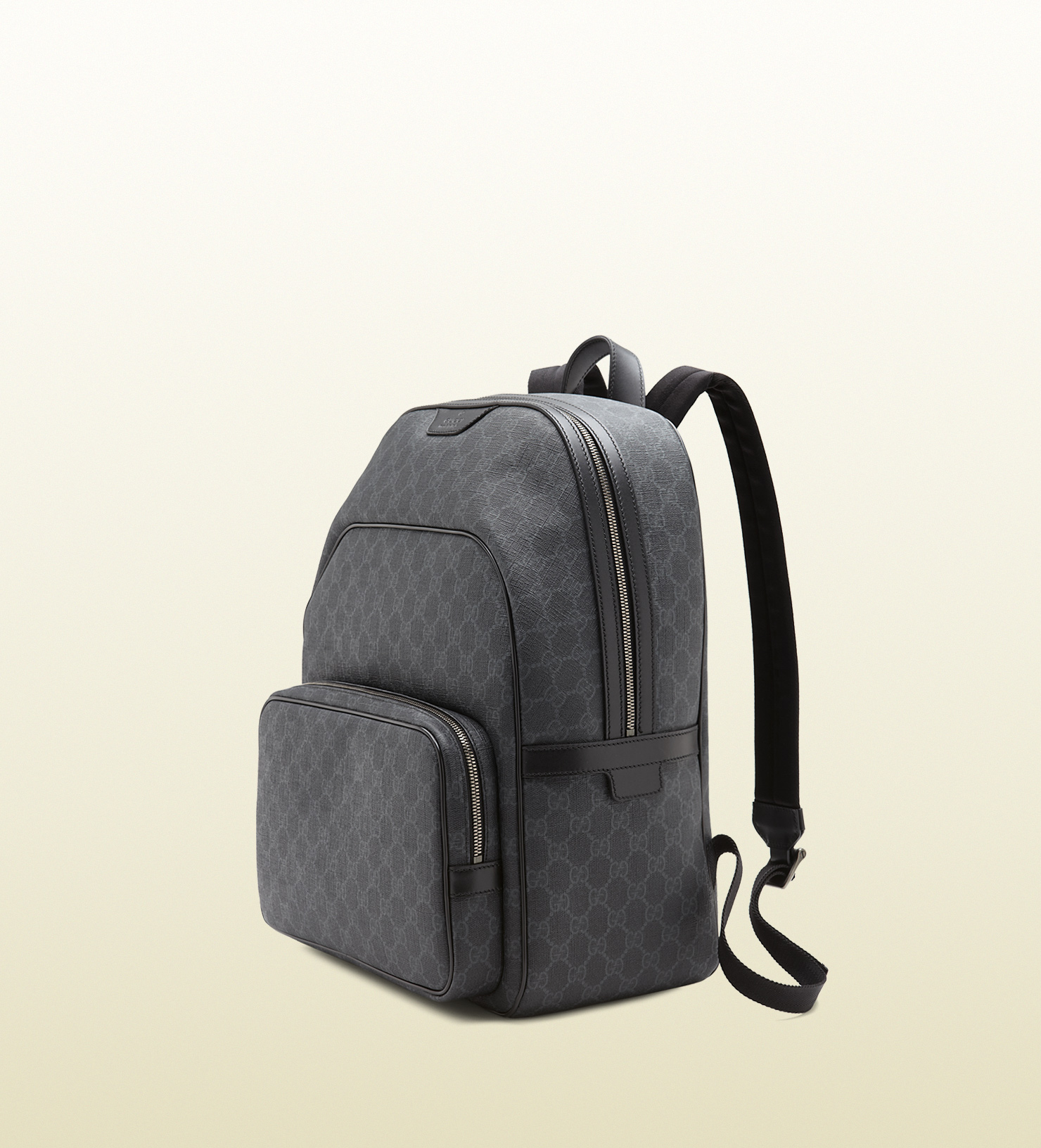 Gucci Gg Supreme Canvas Backpack in Grey (Gray) for Men - Lyst