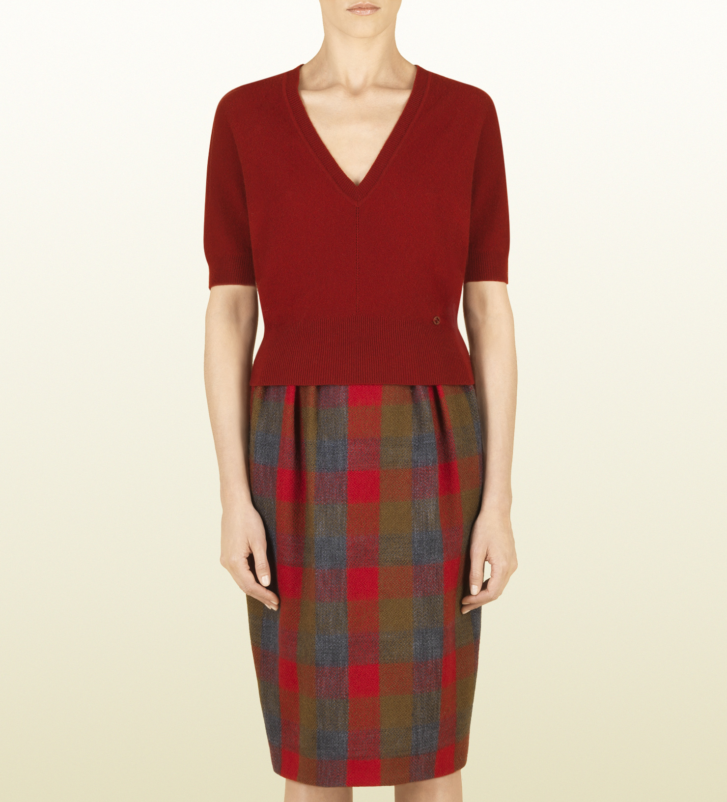 ruby red sweater