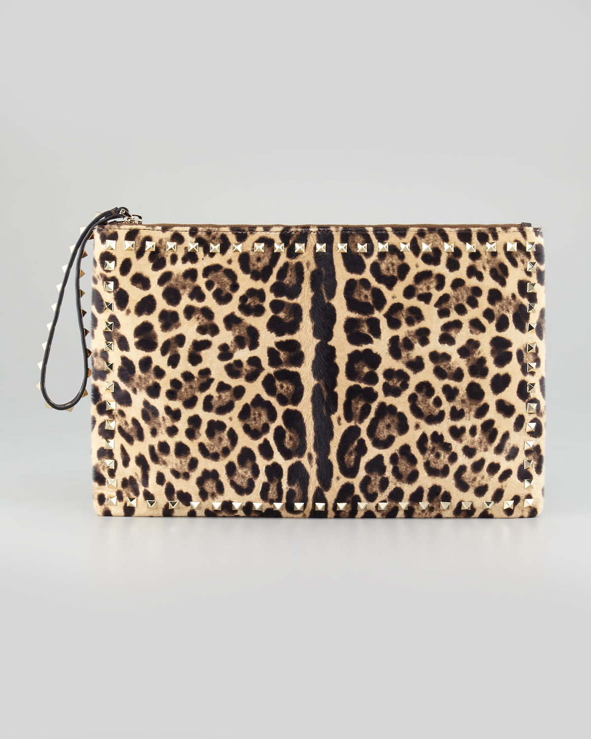 calf hair clutch