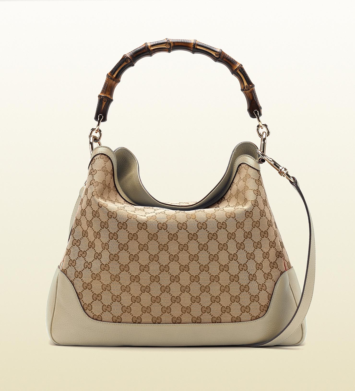 Gucci Diana Handle Shoulder Bag Natural Lyst