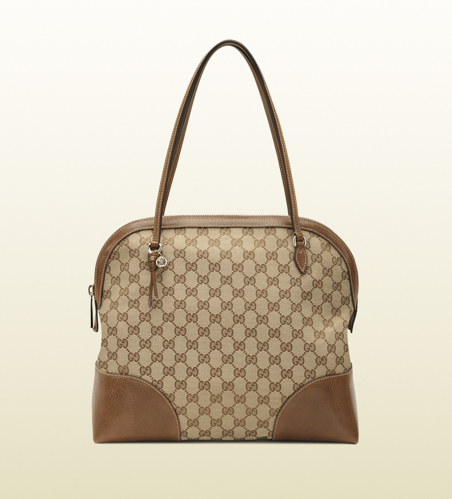 Gucci Bree Original Gg Canvas Shoulder Bag in Beige (Brown) - Lyst