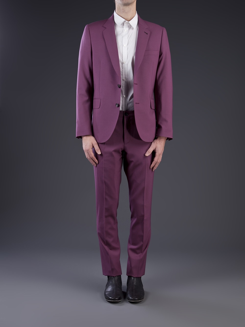 Paul Smith Formal Suit in Pink & Purple (Purple) for Men - Lyst