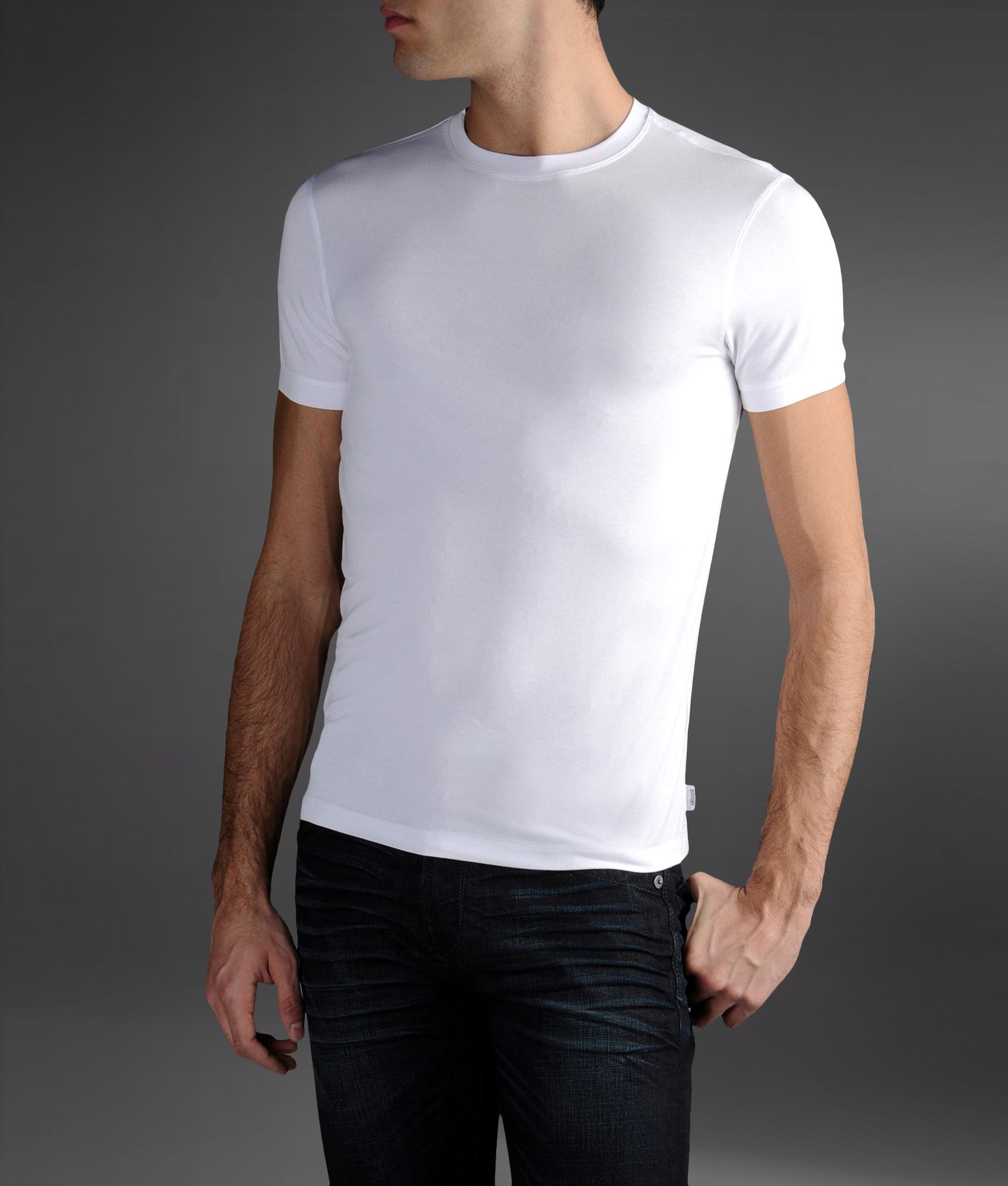 Armani T Shirt In Shorn Stretch Viscose Fabric In White For Men Lyst,White Sweet Potato Vs Orange Sweet Potato
