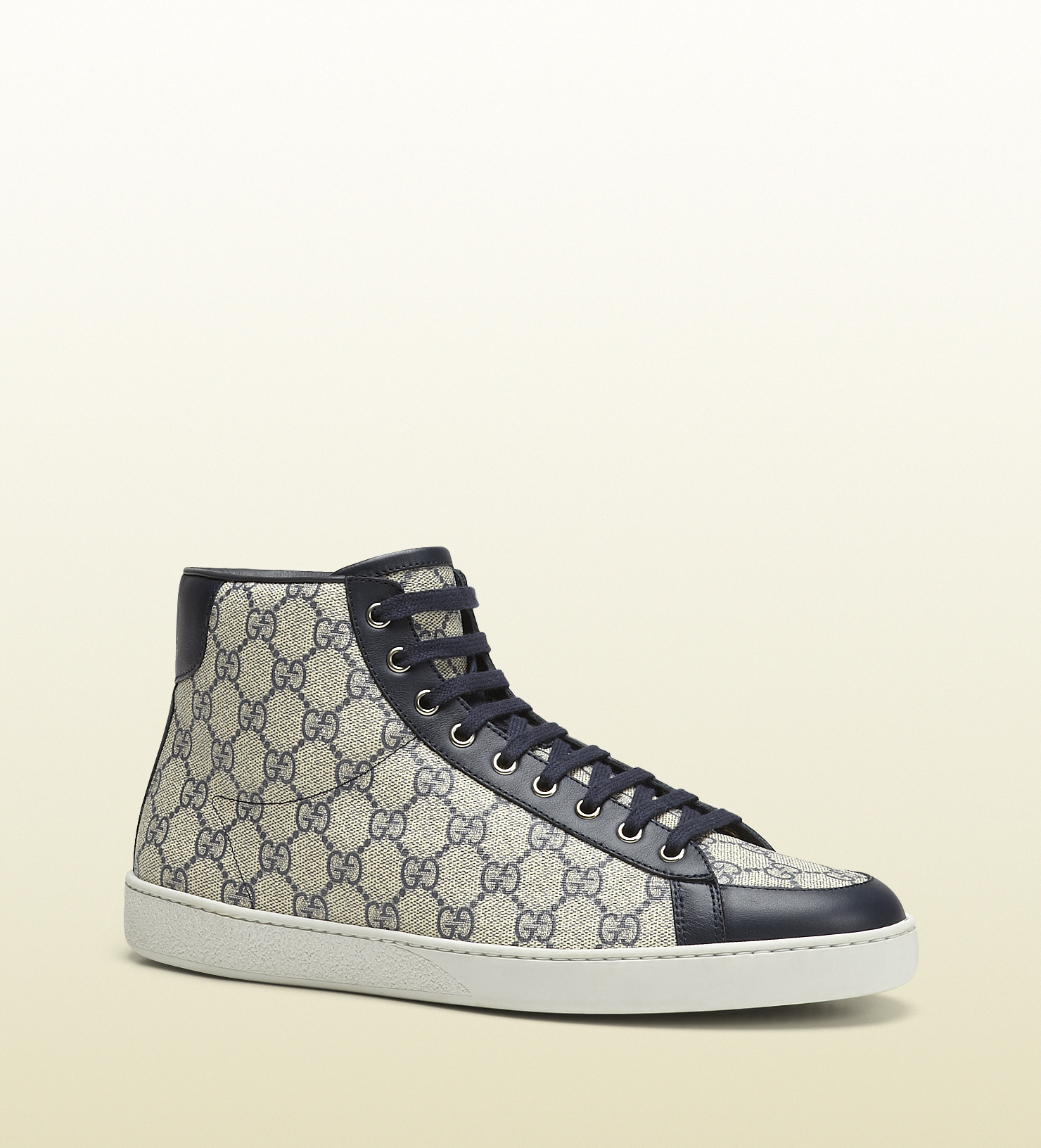 gucci canvas high top