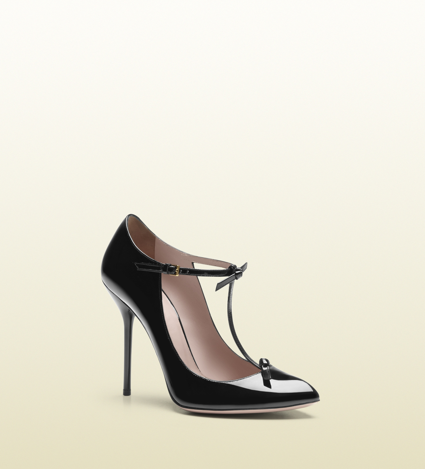 gucci t strap heels