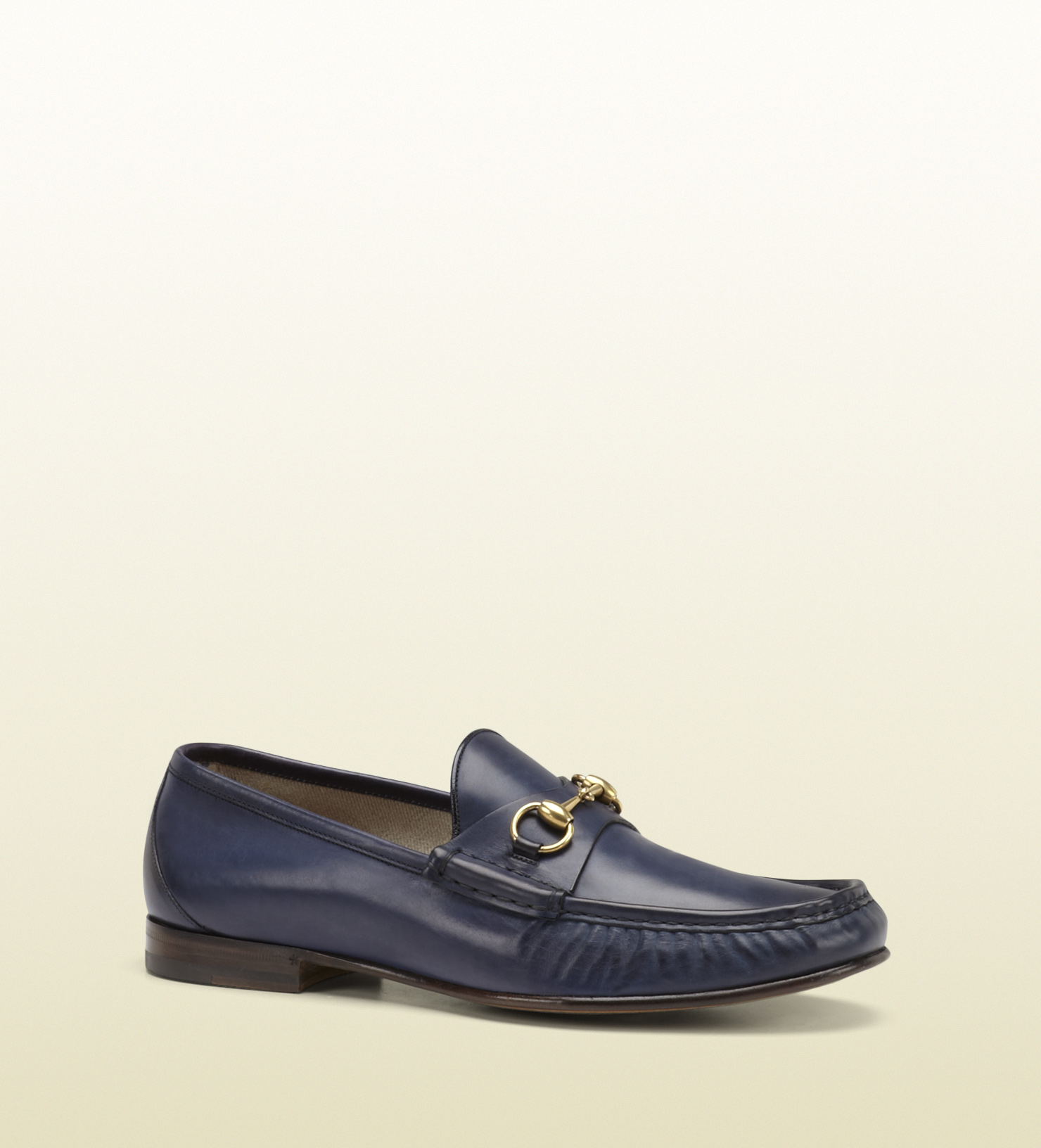 En trofast Såkaldte acceptabel Gucci 1953 Horsebit Loafer In Leather in Blue for Men | Lyst