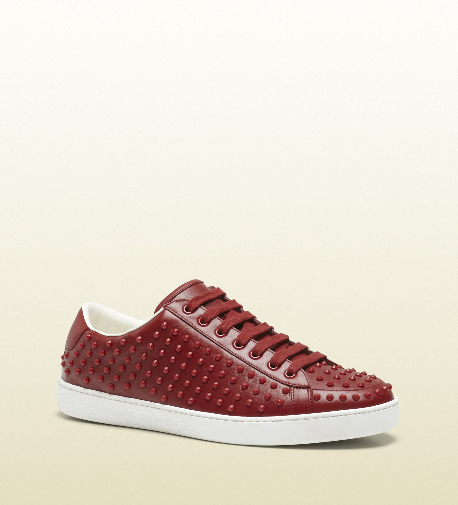 gucci trainers red