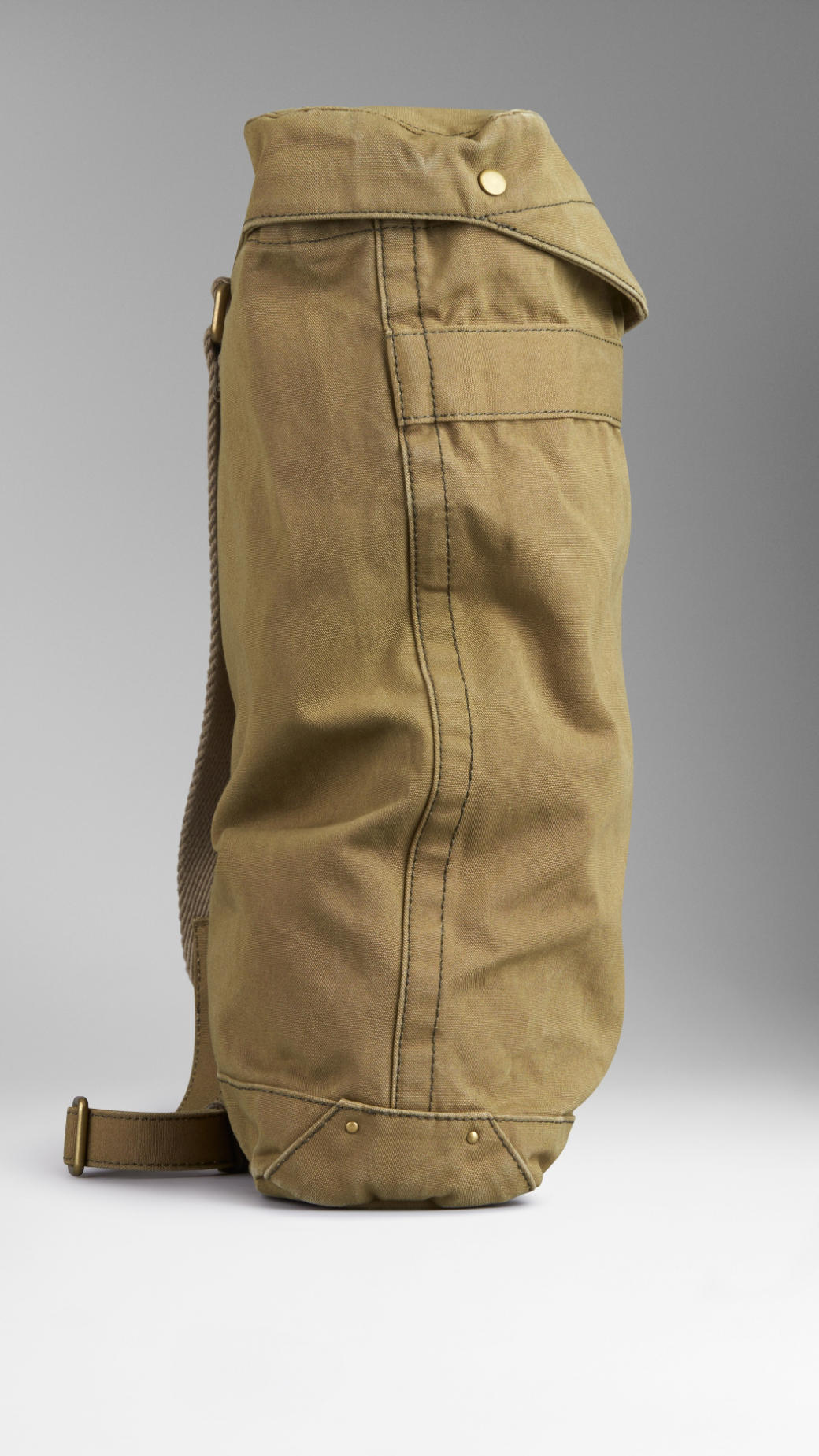 Burberry Cotton Canvas Military Backpack in Natural for Men Lyst