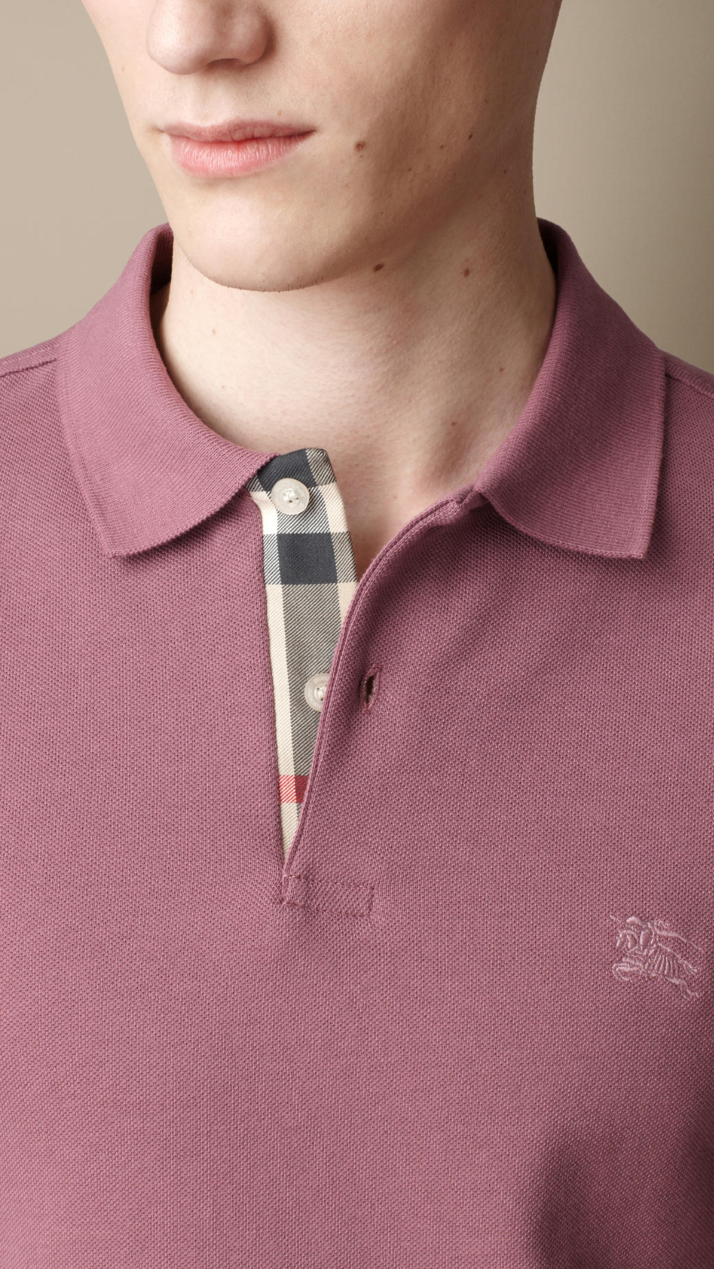 burberry polo pink