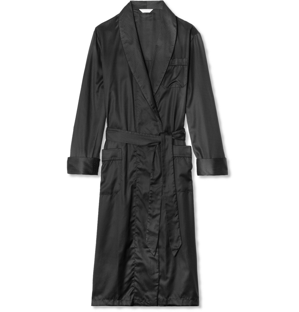 derek rose wool robe