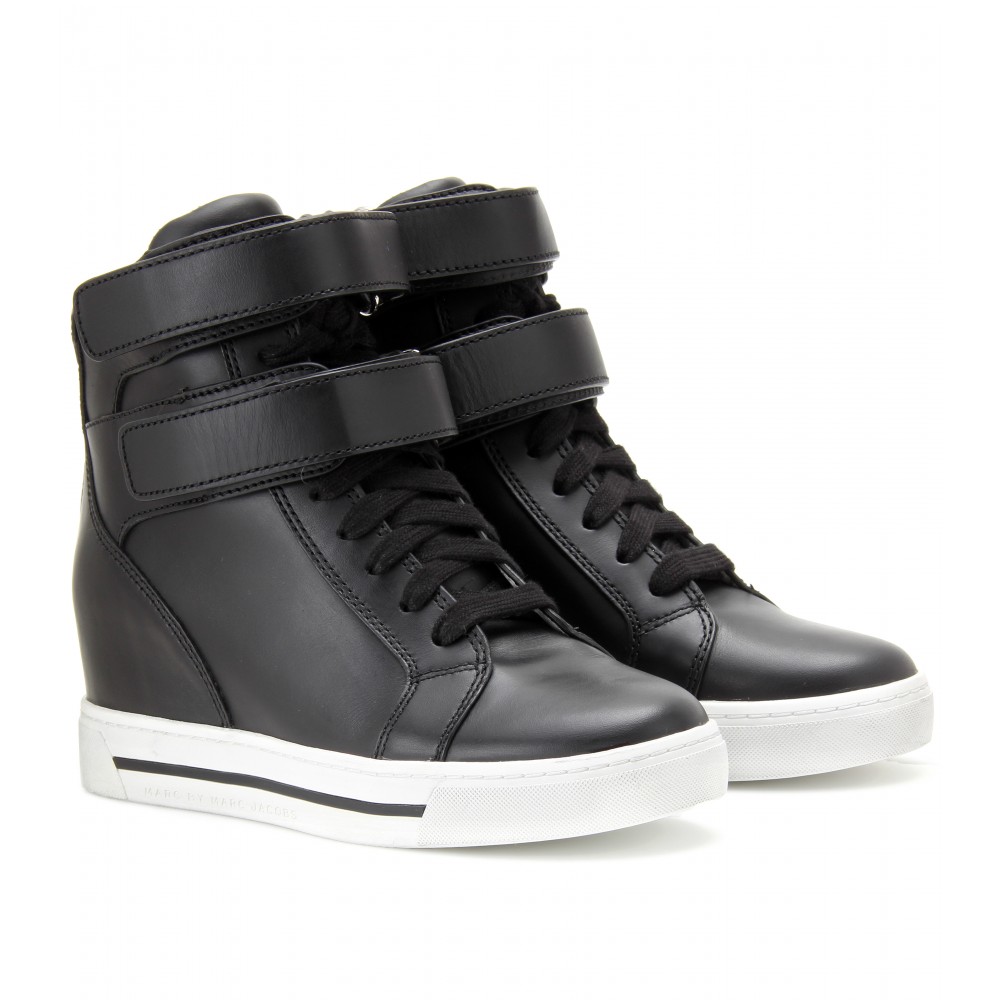 high top wedge shoes