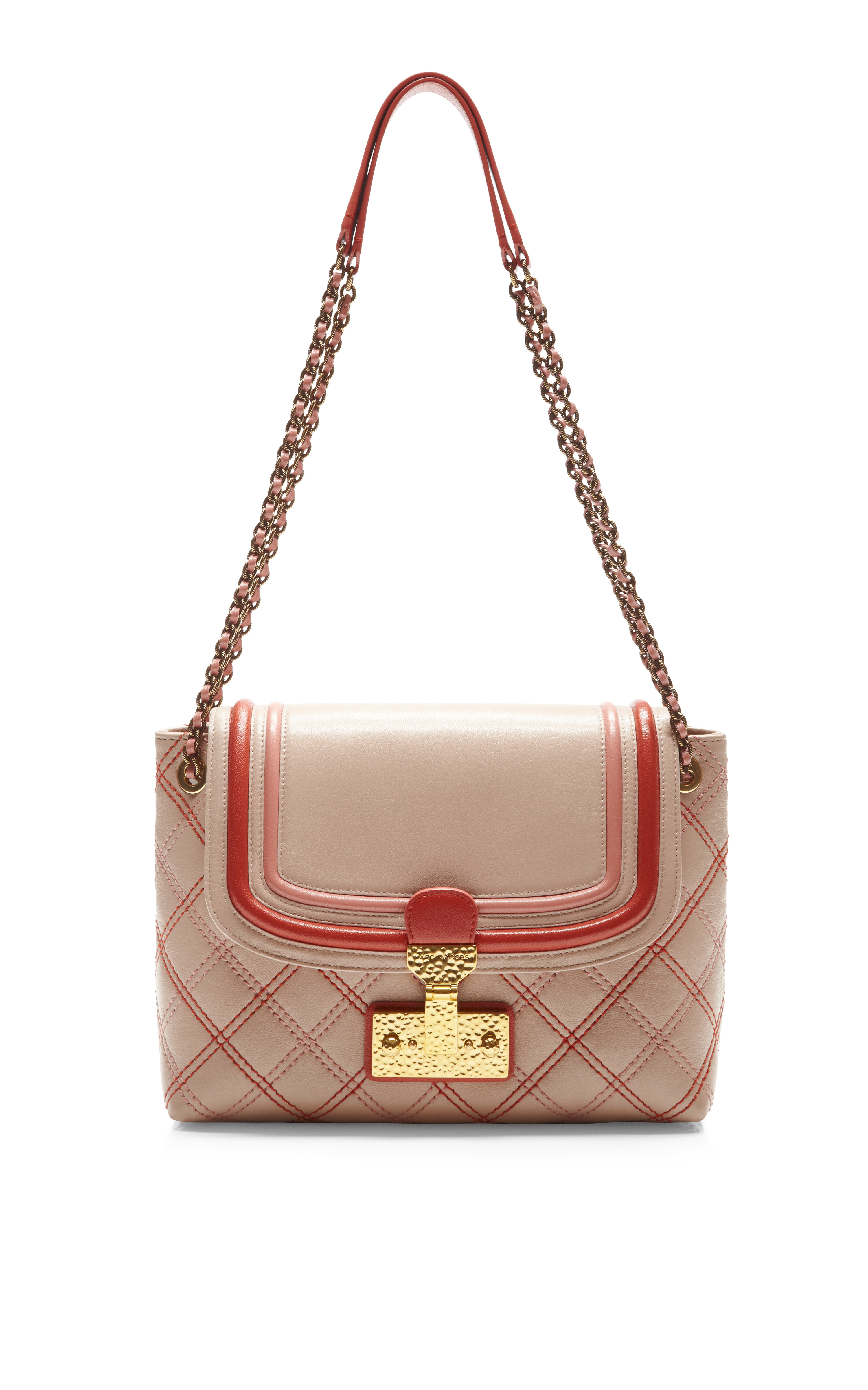 Marc jacobs The Large Single Baroque Tricolor Shoulder Bag in Pink Lyst