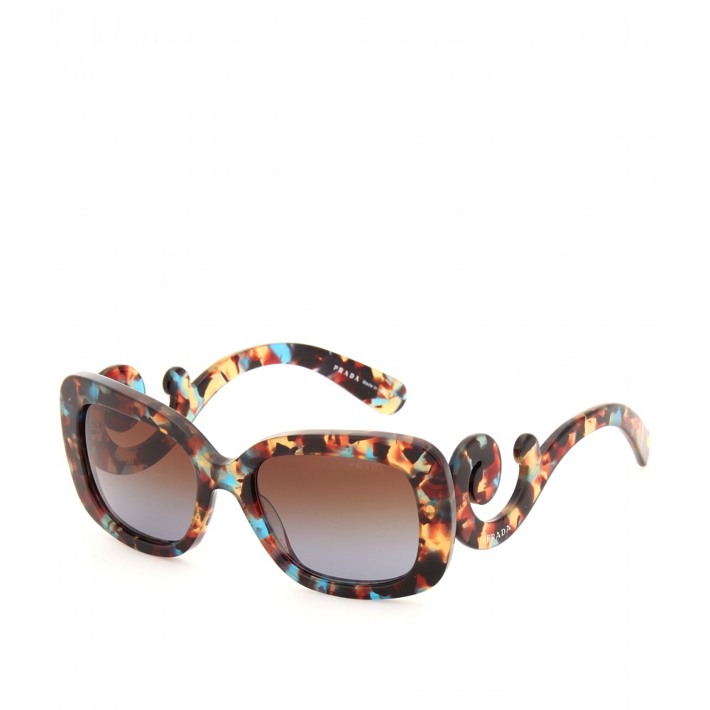 Prada Minimal Baroque Sunglasses - Lyst
