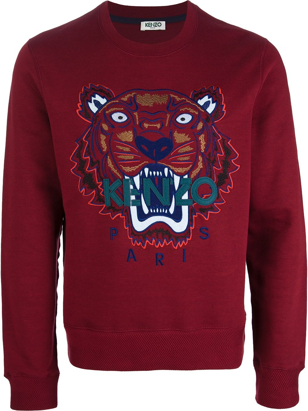 kenzo tiger print sweater