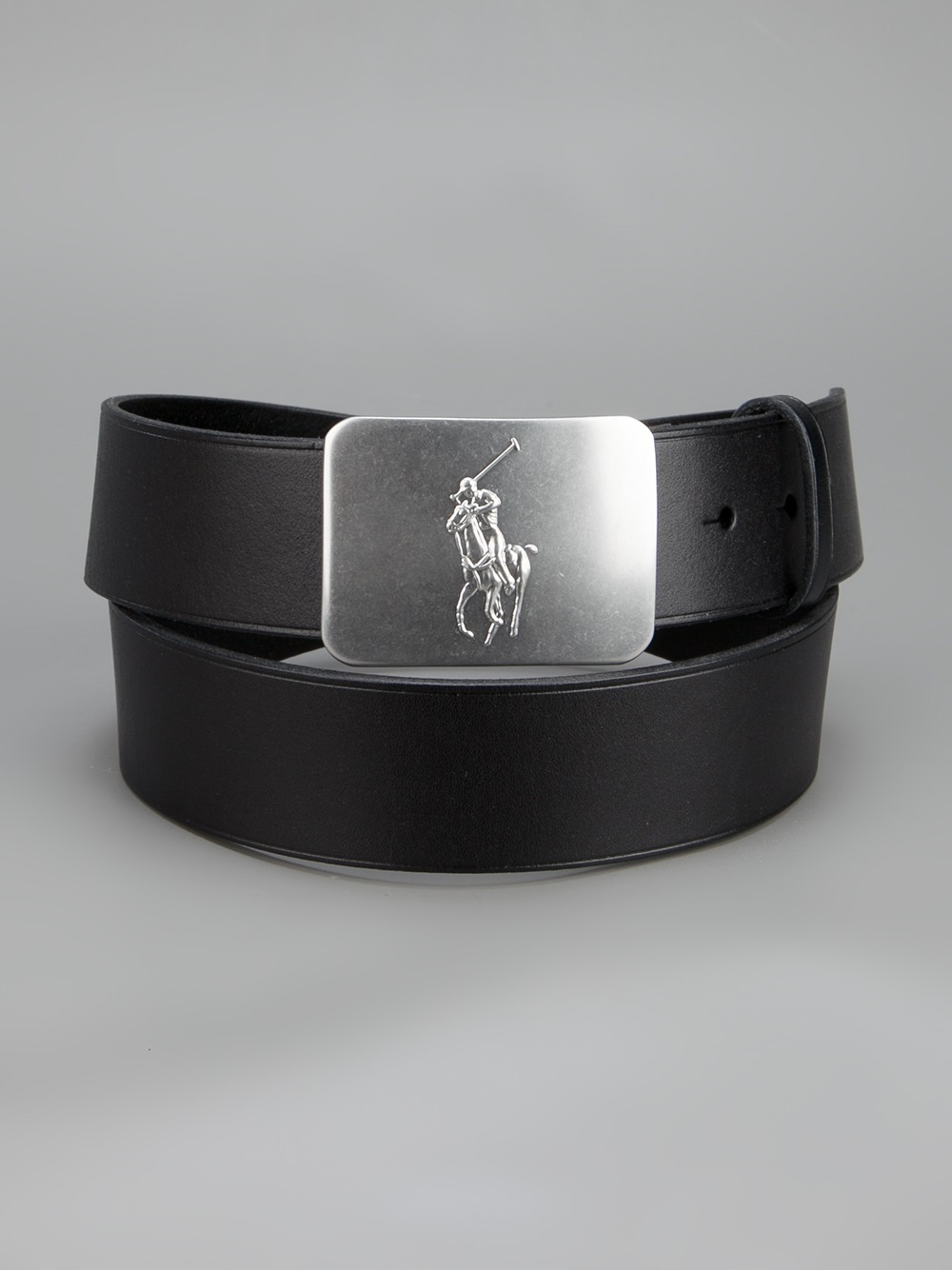 Mælkehvid Brudgom Fugtighed Polo Ralph Lauren Logo Belt in Black for Men - Lyst