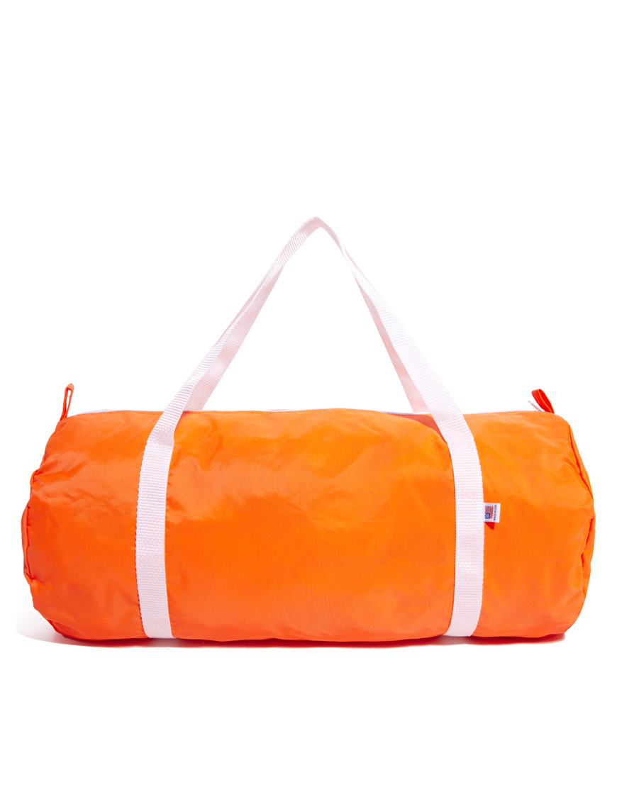 American Apparel Duffle Bag in Orange - Lyst