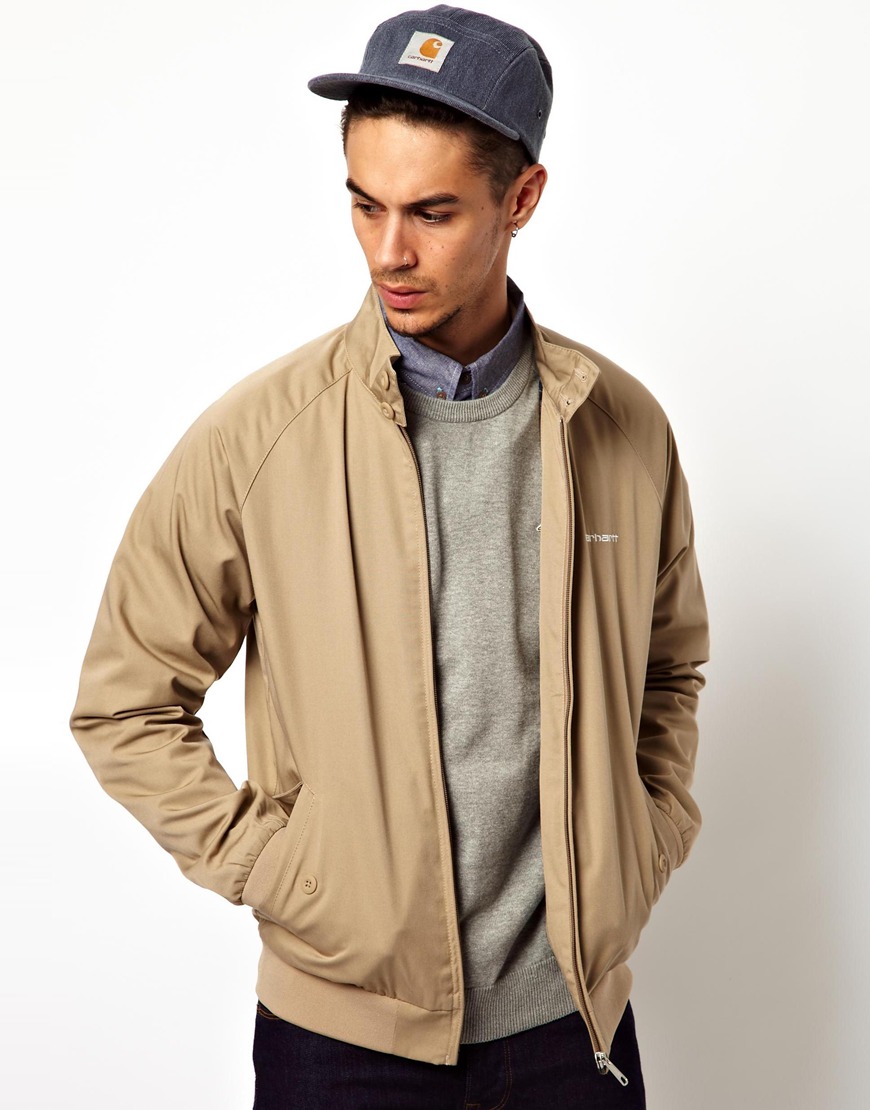 Carhartt Rude Jacket in Stone (Natural) for Men | Lyst