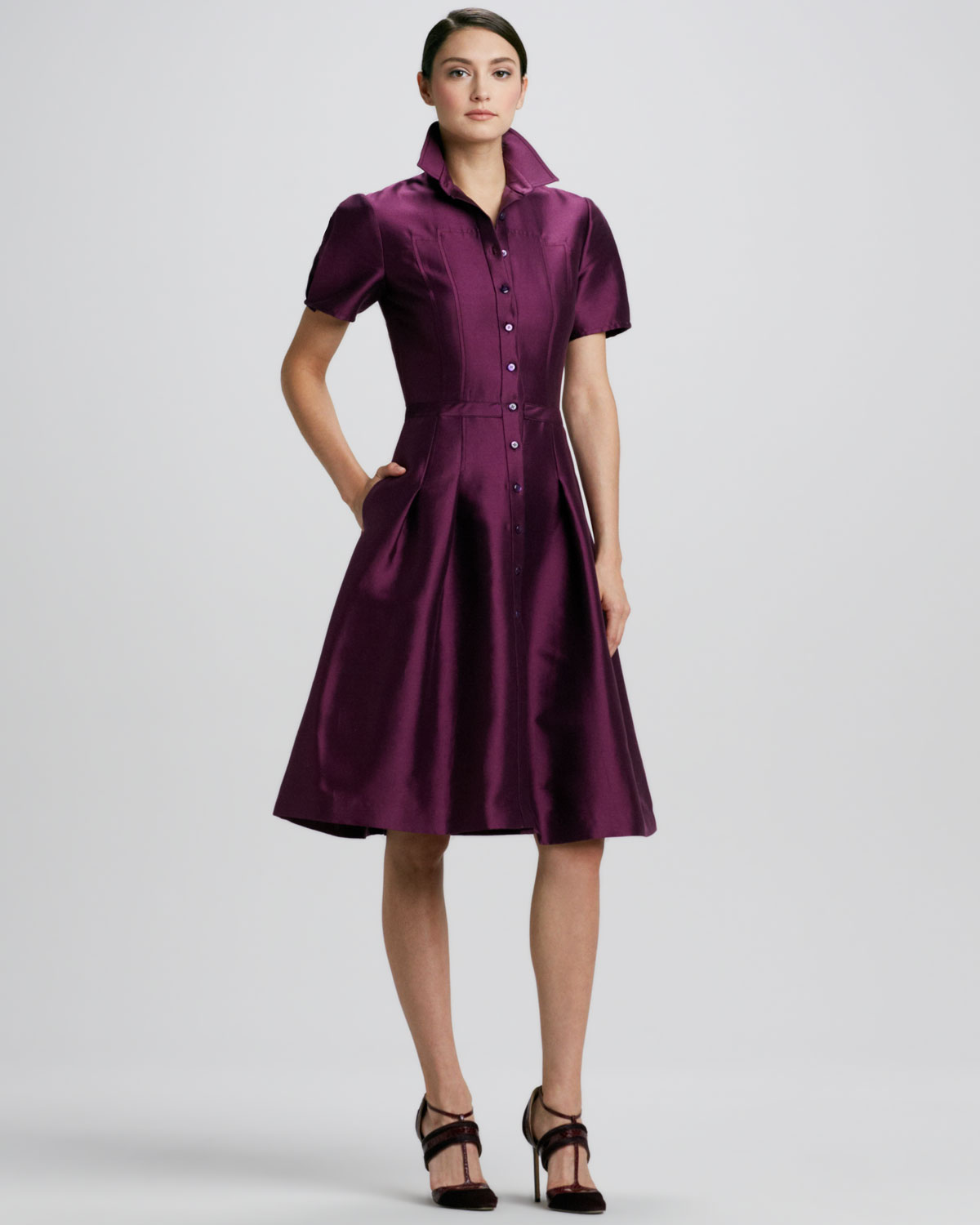 carolina herrera shirt dress