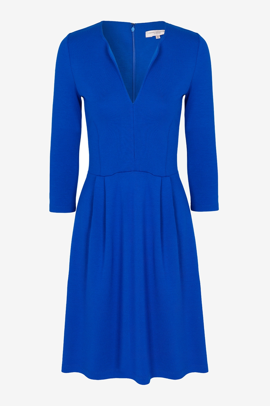 French connection Classic Edie Viscose Jersey Dress in Blue (Electric ...