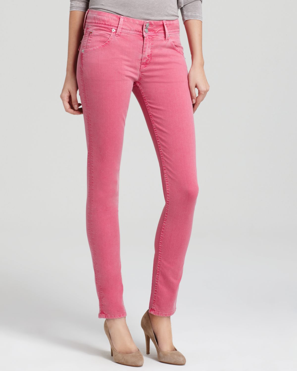 hudson pink jeans