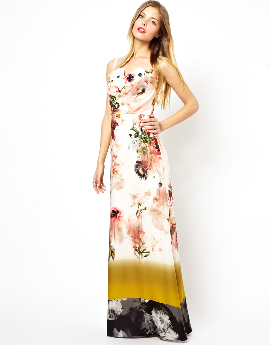 ted baker opulent bloom dress