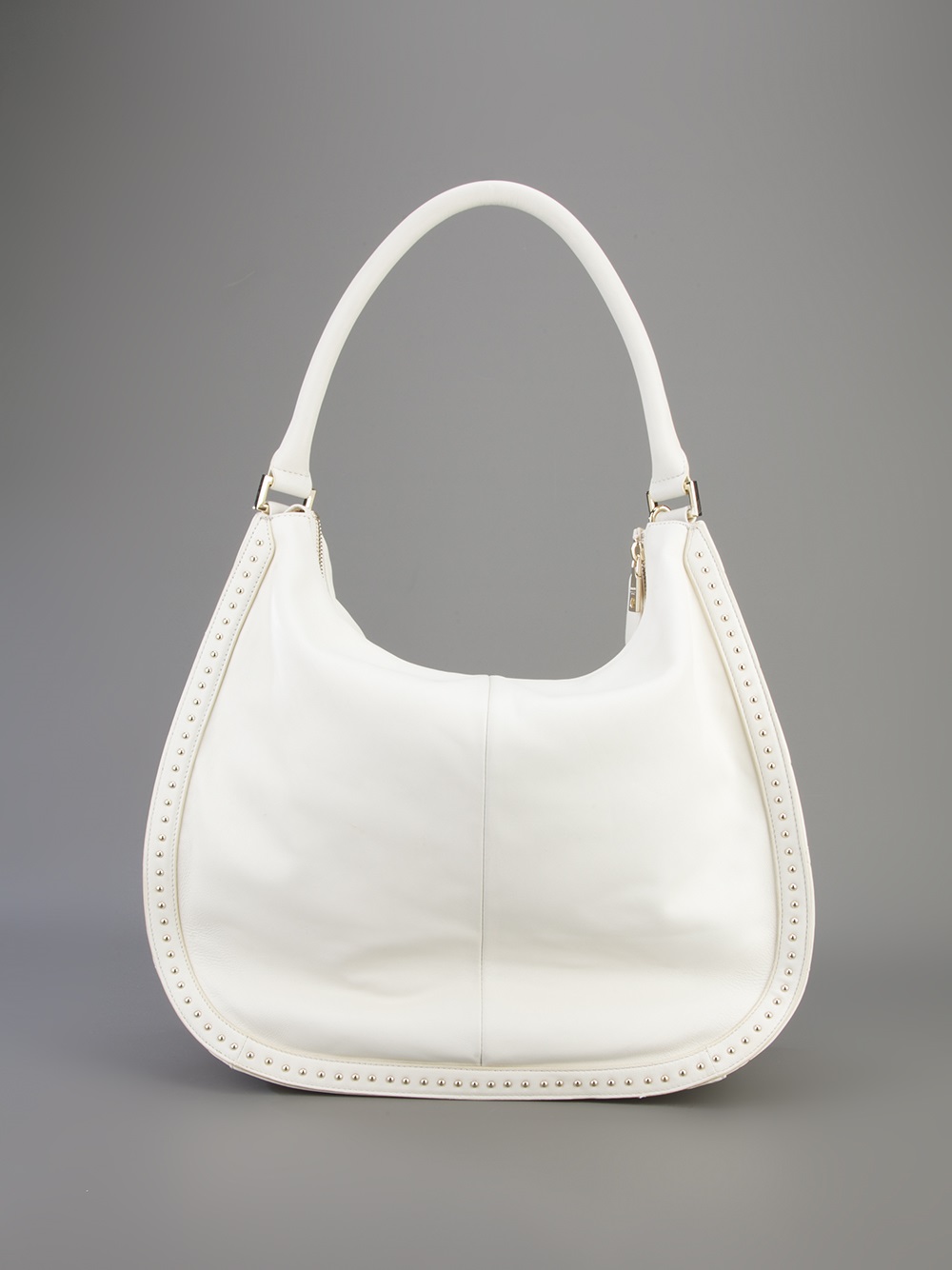 DKNY Leather Hobo Bag in Ivory (White) Lyst