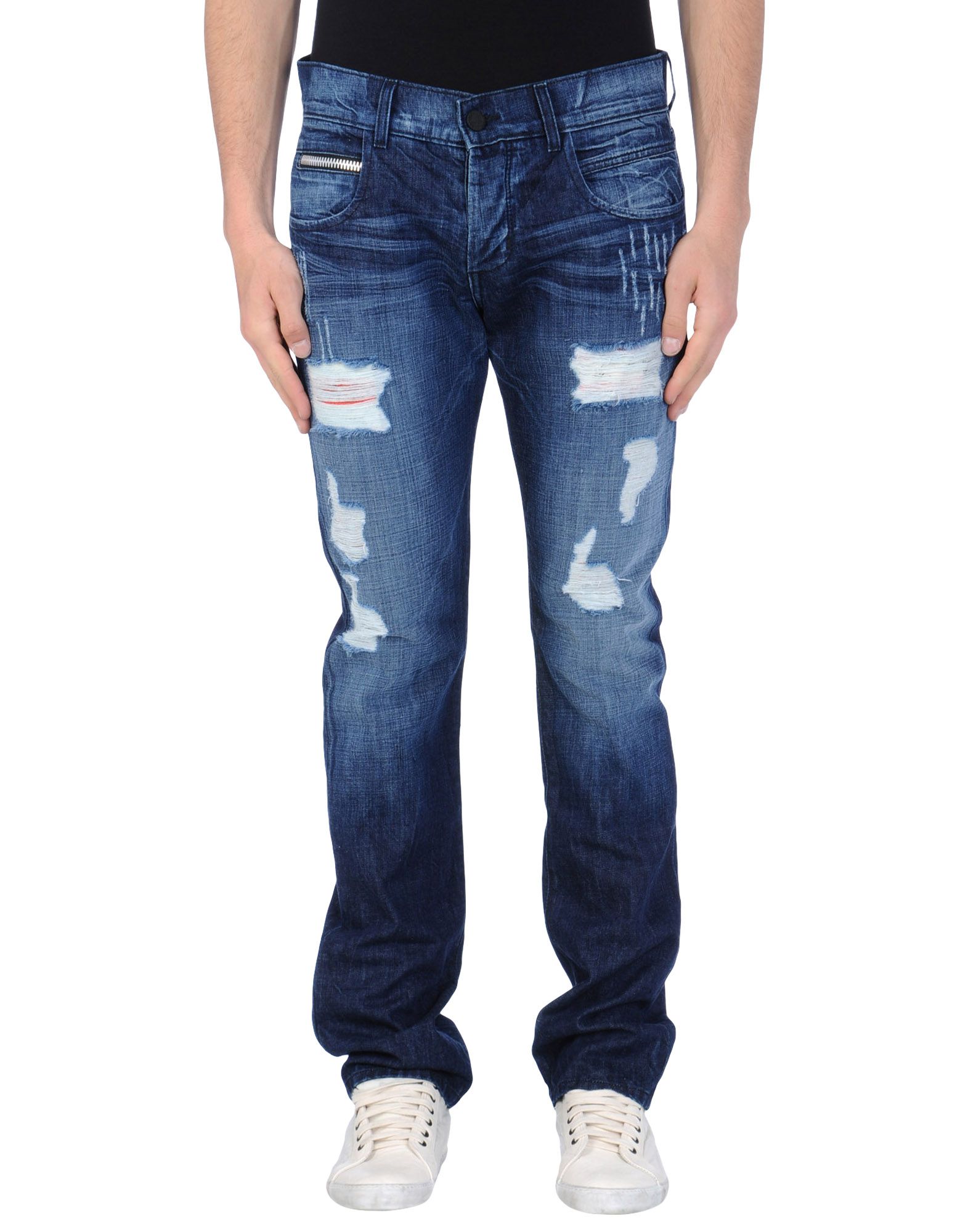 All Listings We took our classic Rockstar jeans and gave them a little make-over. Still as comfy and soft as ever, BTW. This is an online specialty size 2 Tall. 65% cotton, 20% polyester, 13% rayon, 2% spandex.