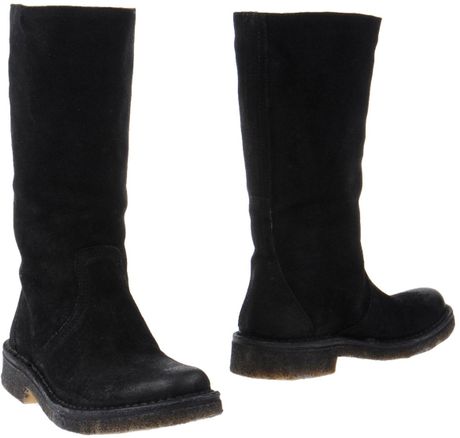 Vera Wang Lavender Boots in Black | Lyst