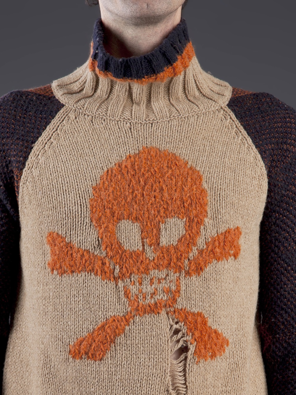 Vivienne Westwood Luxury Skull Sweater in Natural for Men | Lyst