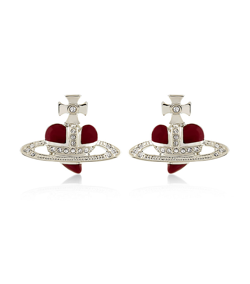 Vivienne westwood diamond earrings Clearance