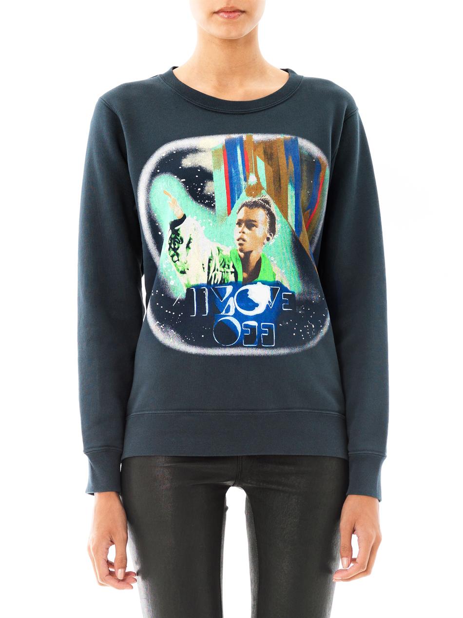 balenciaga join a weird trip sweatshirt