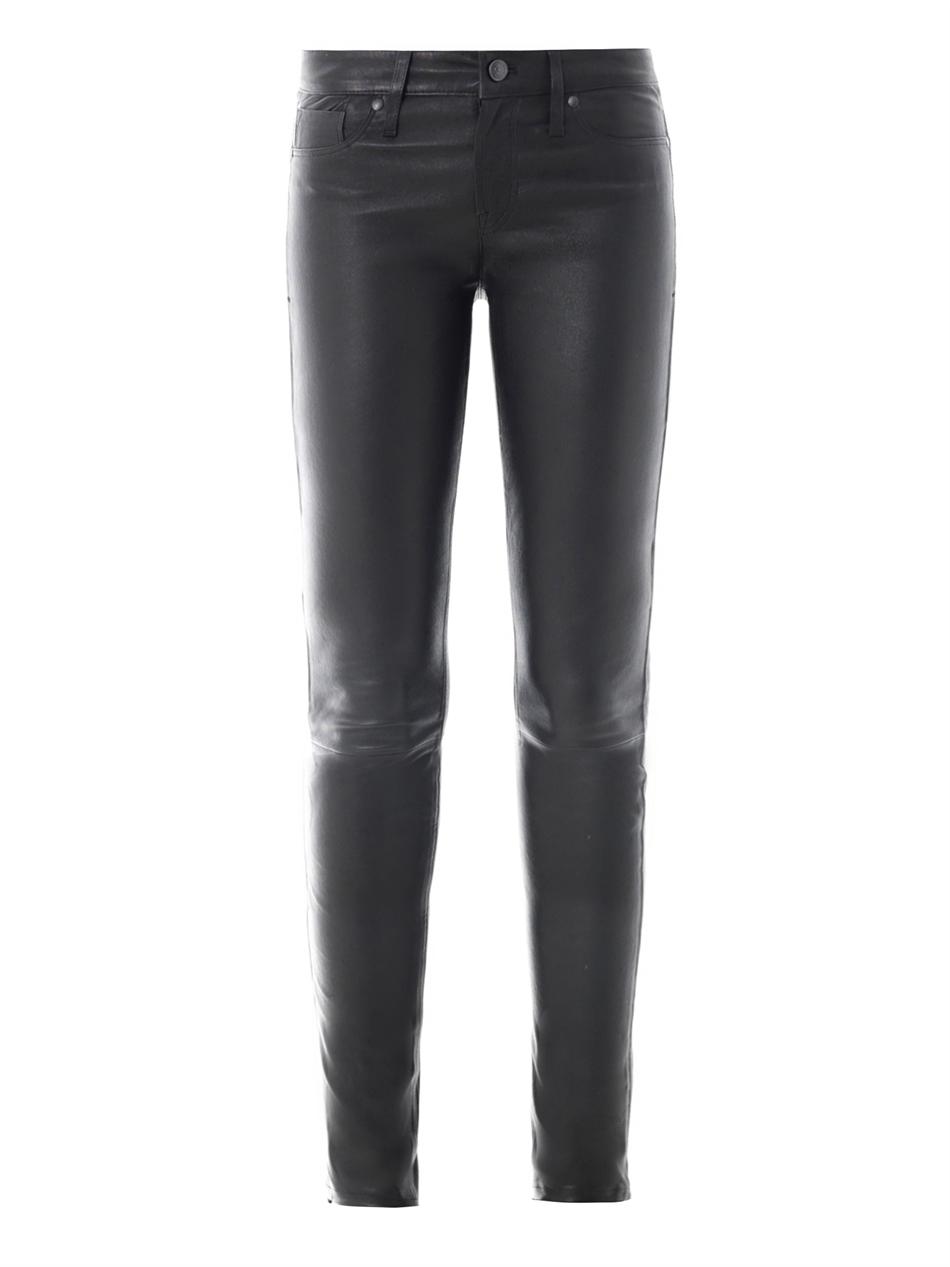 Marc By Marc Jacobs Leather Trousers in 