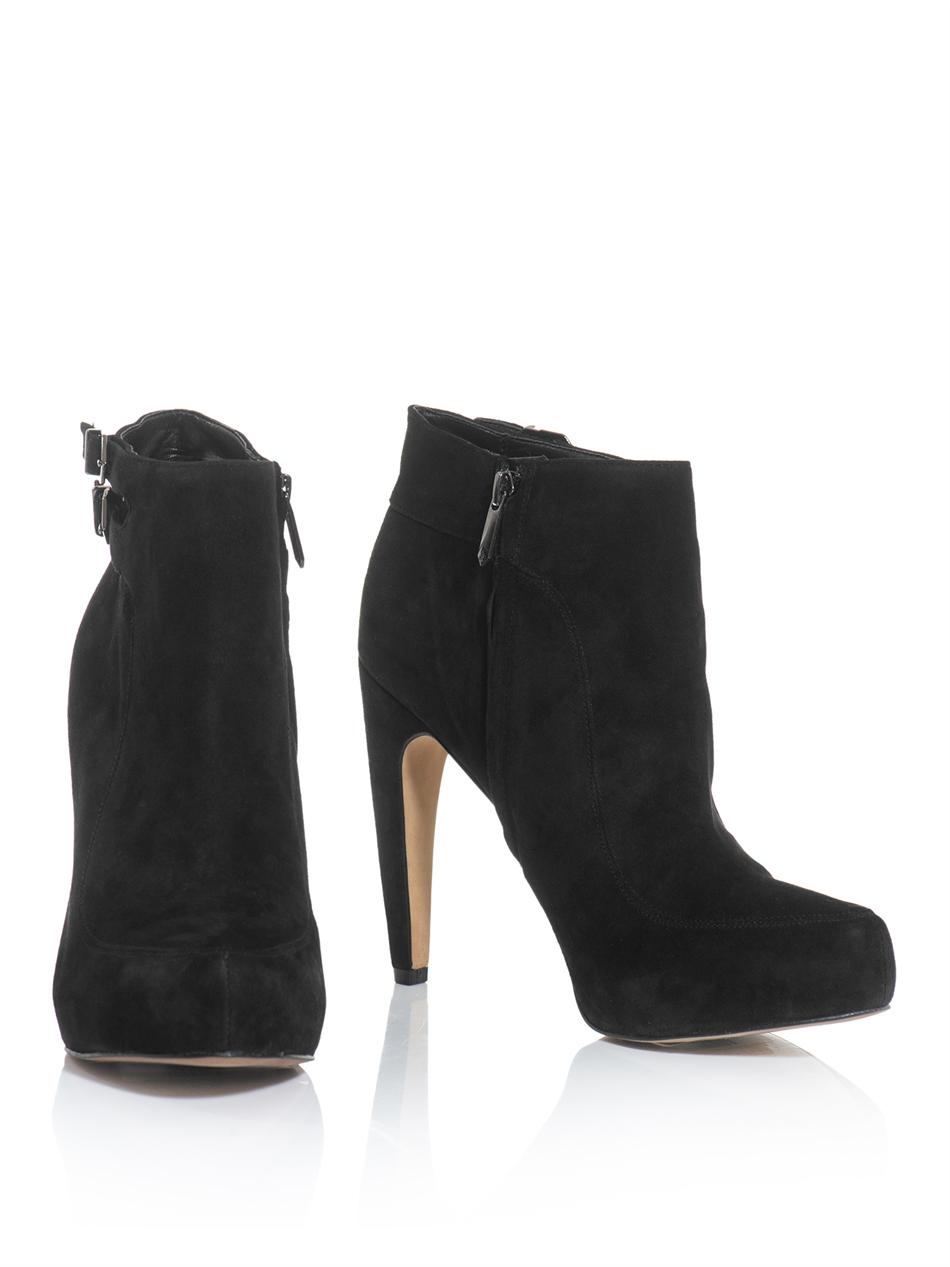 sam edelman suede black boots