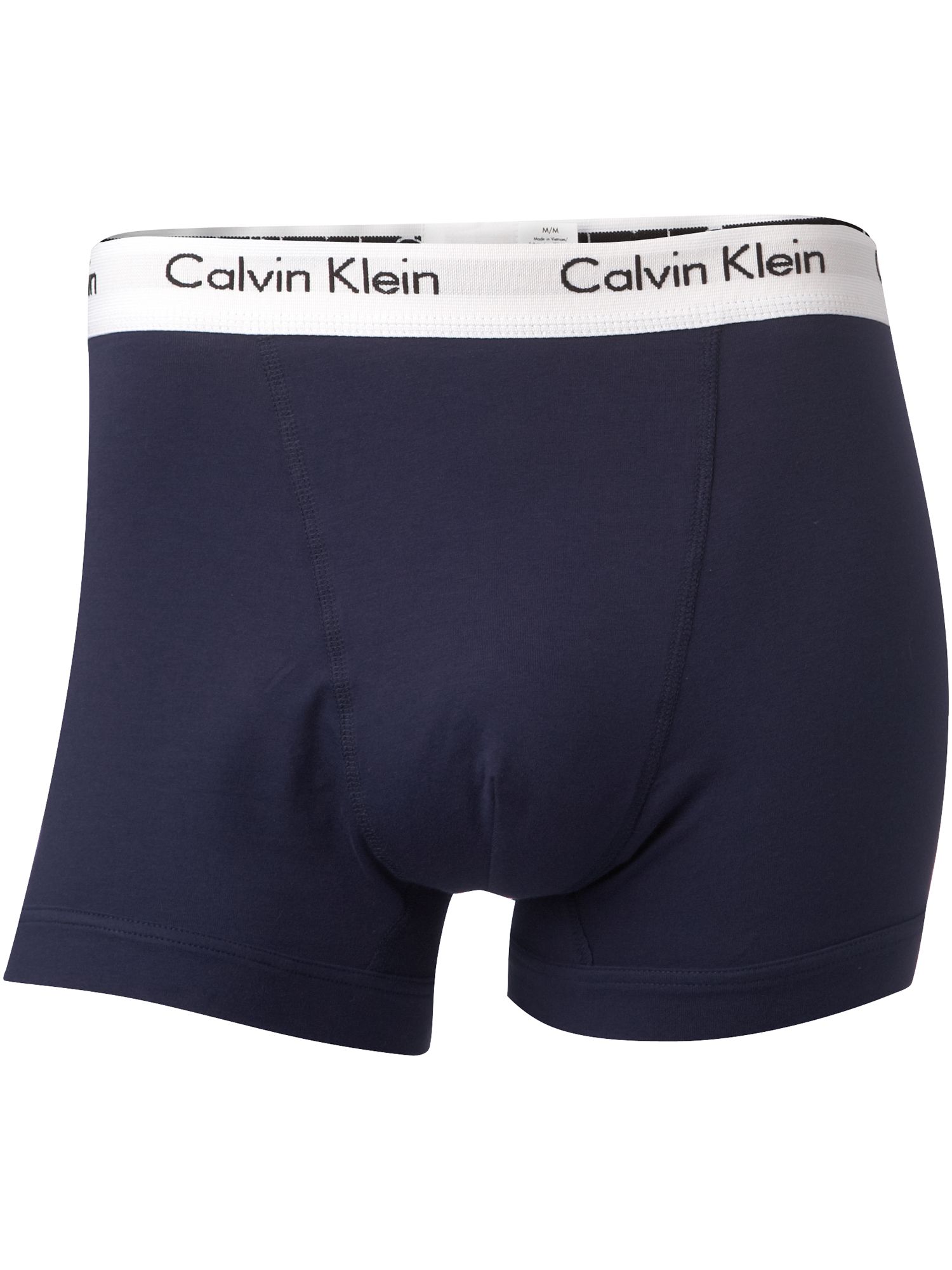 Calvin klein 3 Pack Underwear Trunk Set in Red for Men (Multi-Coloured ...