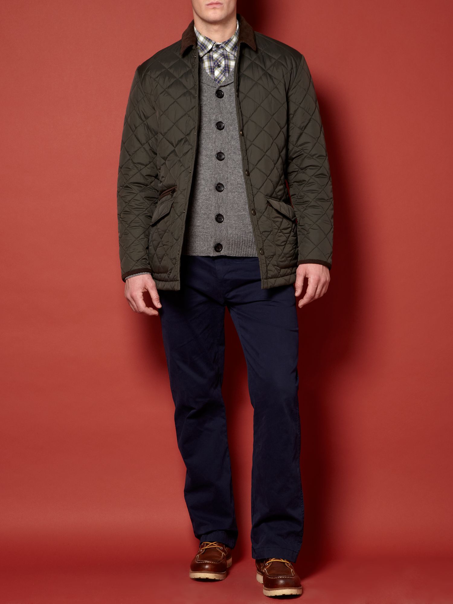 Howick Pembroke Quilted Jacket in Green for Men Lyst