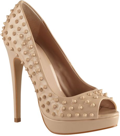 aldo peep toe flats