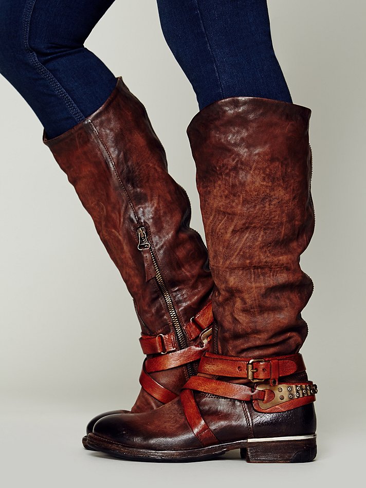 Free People Wakefield Tall Boot in Brown Lyst