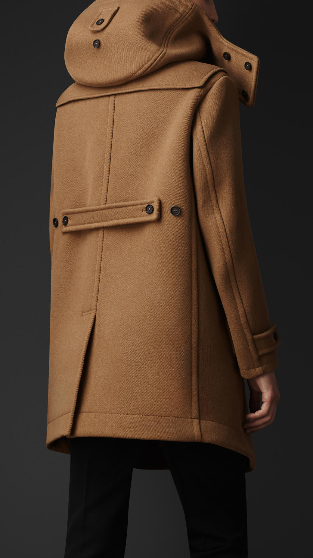 Burberry Wool Cavalry Twill Duffle Coat in Brown for Men Lyst