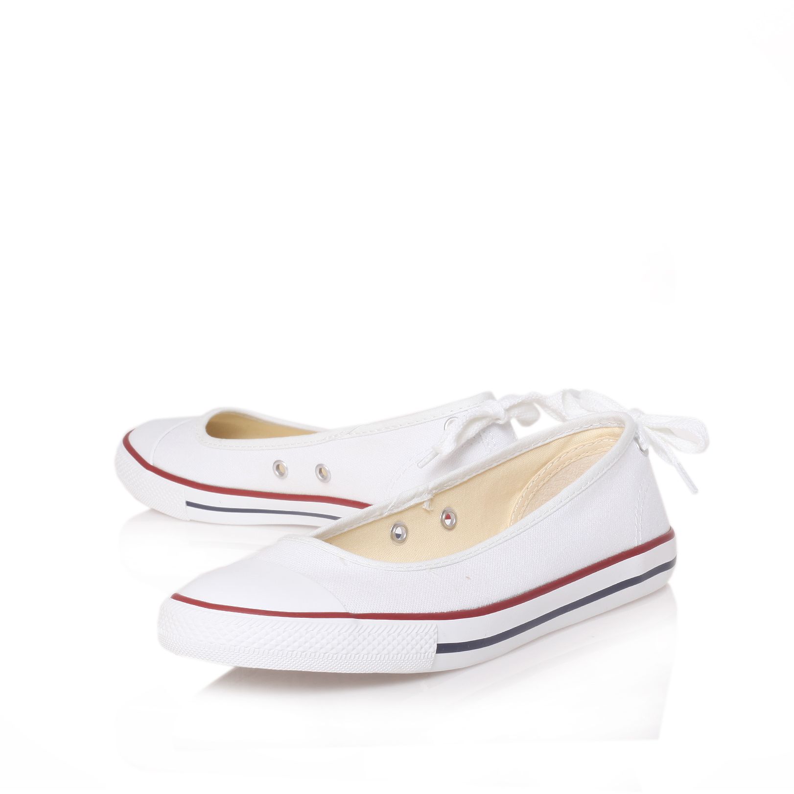 Converse Ct Ballerina Shoes in White Lyst Converse Ct Ballerina Shoes in White Lyst