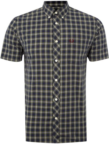 Fred perry checked shirt
