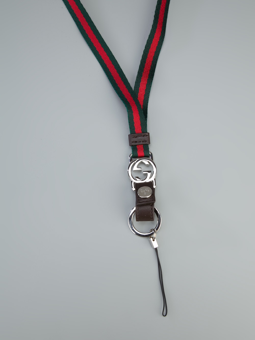 Gucci Long Branded Keychain in Red for Lyst